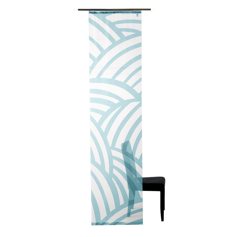 Doral Track Insert Sheer Sliding Panel, Petrol