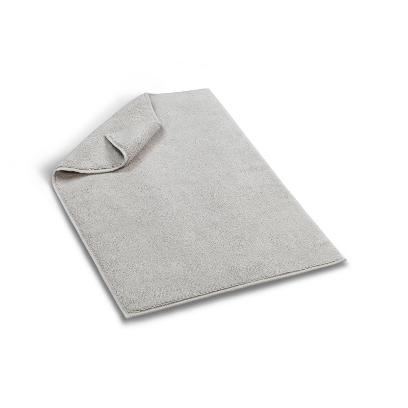 Tapis de bain Hazem, Gris clair