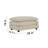 Chenille Fabric Ottomans Footrest-609325270