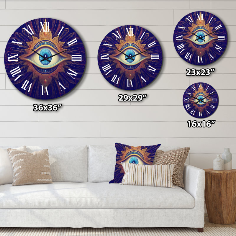 Metal Wall Clock, Small
