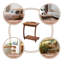 Mini table d'appoint 23,62 po-2140790075