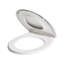Toilet Seat FAGNANO Soft Close Duroplast White
