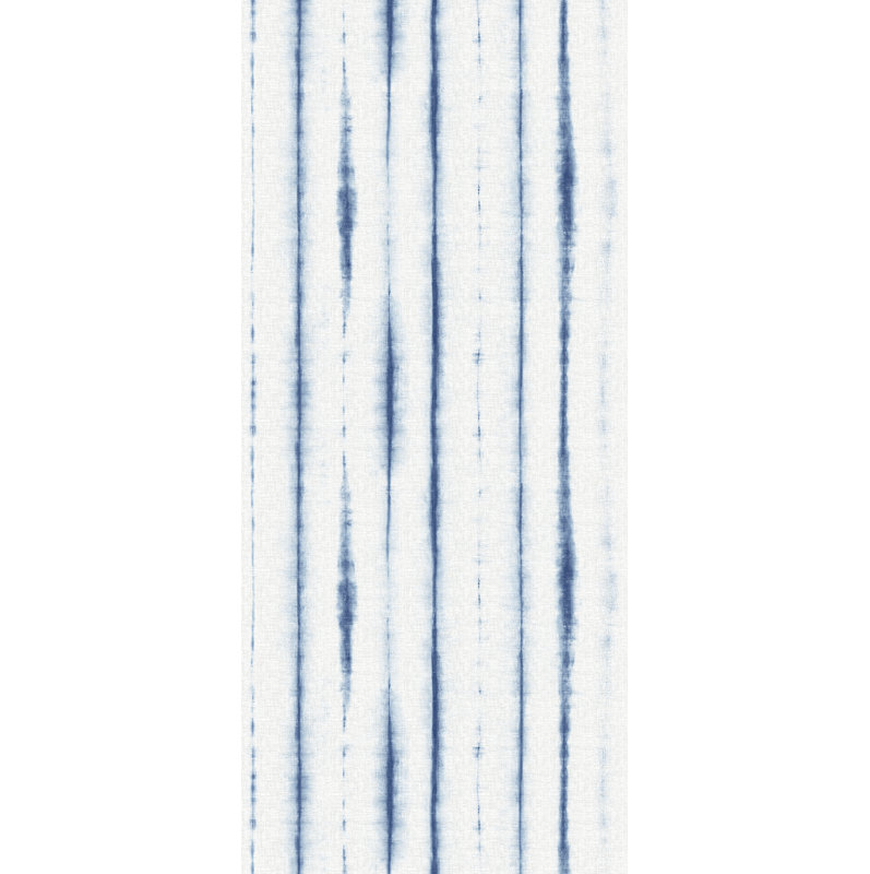 Panneau mural bleu Hello Shibori Denim