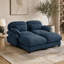 Canapé modulaire en chenille 2 places avec repose-pieds mobile Gailey, sièges profonds, coussins lombaires et coussins en forme de nuage-1322267484