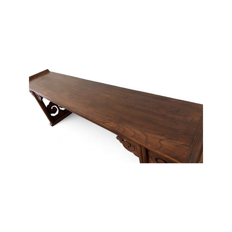 109.06'' W Solid Wood Console Table