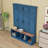 Classic 4-in-1 Entryway Hall Tree with Seating Bench, Shoe Storage, Hanging Hooks and Cabinets-624725264