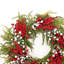 Couronne hivernale artificielle 26 "de Noël