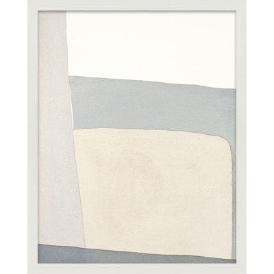 Simple Grey Painting by Julia Balfour