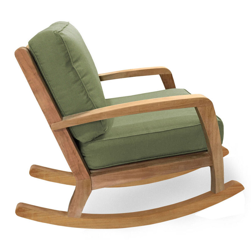 Chaise berçante d'extérieur Somerset, Toile bleu marine Sunbrella®