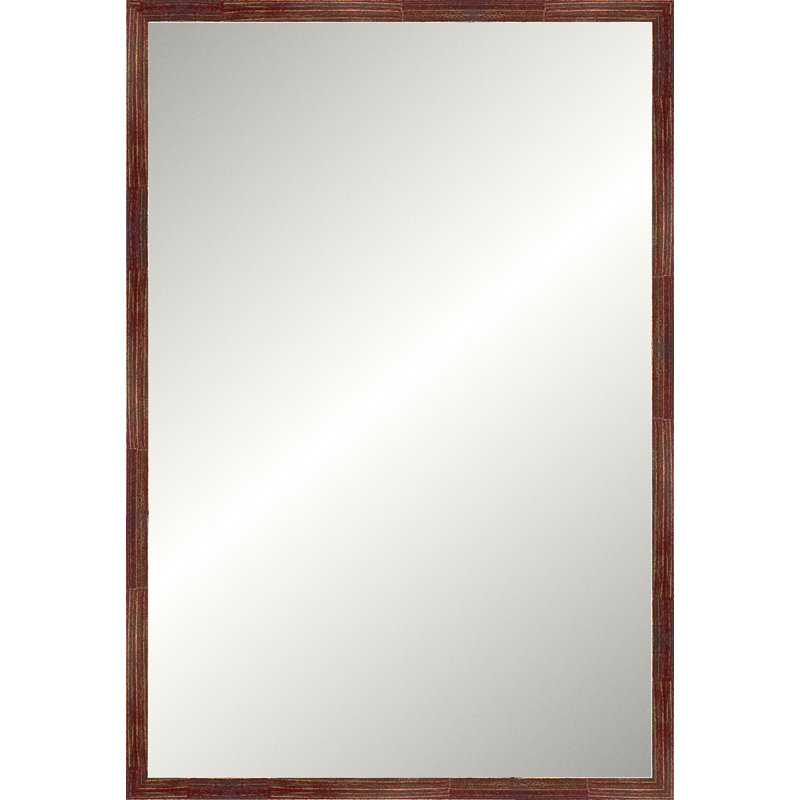 Merlot Modern Luxe Mirror, Classic Vanity