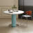 White Round Sintered Stone Dining table-465867511