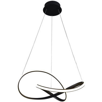 Tabatiere 1-Light Novelty Modern Linear LED Pendant