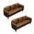 Brown Faux Leather