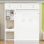 Lit escamotable avec armoires, bureau encastré et tablettes Murphy-640305419-640305409
