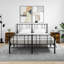 Mikaia 40cm W Iron Bedside Table-1847209216