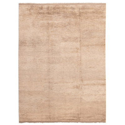 Tapis taupe 9 pi 4 po x 12 pi 5 po Pak Finest Gabbeh