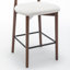 Tabouret de comptoir en bois massif-354948243