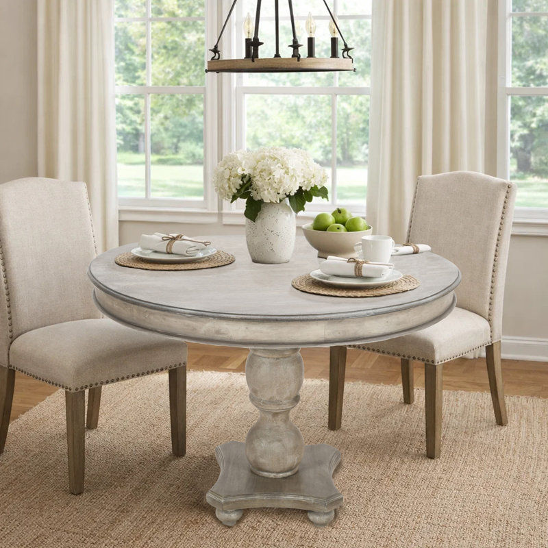 Blakley Round Solid Wood Dining Table
