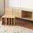 74.8" Modern Light Wood Colour TV Stands & Entertainment Centers