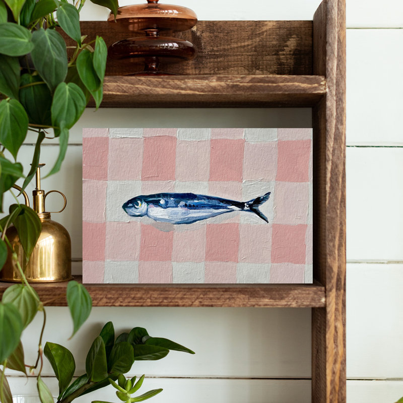 Table For One by Madison Phipps - Wrapped Canvas Print, 30.48 cm H x 45.72 cm W
