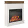 Tereza 29.7'' W Electric Fireplace