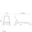 Abryelle 204cm Long Reclining Single Chaise