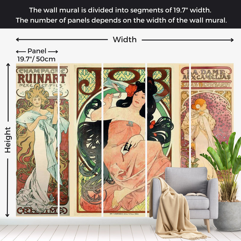 Wall Mural, 82" L x 118" W