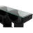 Ando 75'' Glass Top Console Table