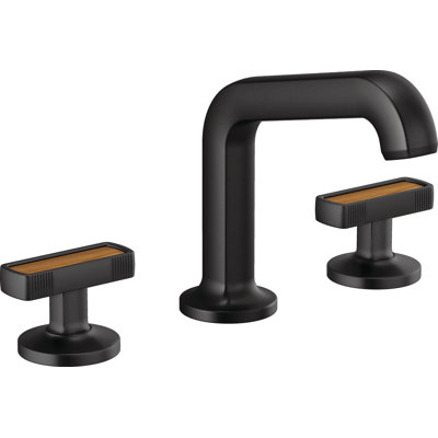 Kintsu® Widespread Lavatory Faucet with Angled Spout
