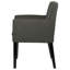 Chaise de salle à manger rembourrée Yorkshire Grey (ensemble de 2)