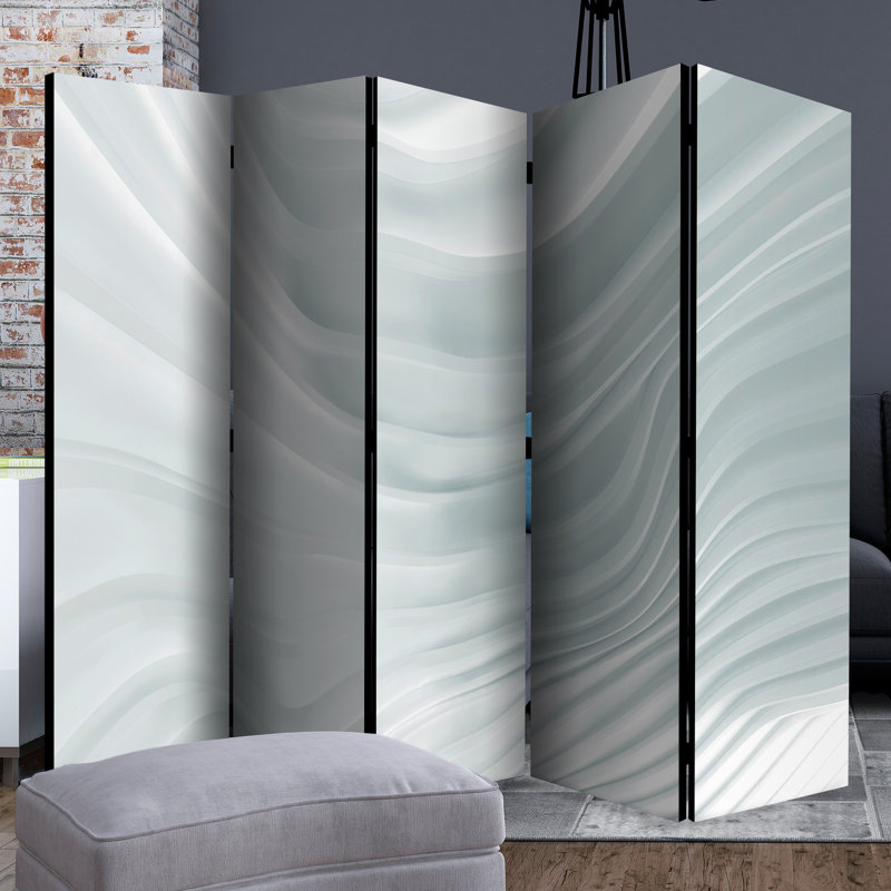 Baraboo 172cm H Solid Wood Folding Room Divider, 5