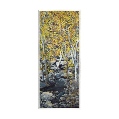 «Birch Tree Creek Landscape», art mural par Nadi Spencer