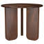 Table de bout ronde Modern Brown