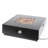 40" Square Fire Heating Unit - Iron In Brown + Gold, 38.5In X 13.14In, 66.5Lb, Outdoor Intrigue Pit Design Iron, 39"X39"X13.14", Glamour