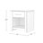 Walter 20.3" 1 Drawer Nightstand-908876199