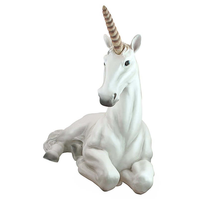 Statue mystique de licorne d'Avalon