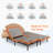 Adjustable Bed Frame With 12" Hybrid Mattress, Lumbar Support, Head-Pillow-Tillt, Smart App Control, Wireless Remote, Massage, Under-Bed Lights, USB & Type C Ports, Memory Positions-1838952961