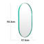Metal Oval Wall Mirror-88626380