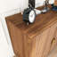 Buffet 31,3 "en bois avec tablette réglable