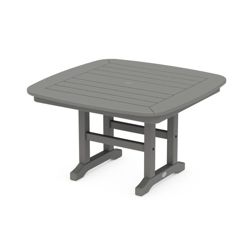 Nautical 31" Conversation Table, Slate Gray