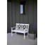 Banc de parc en bois peint Talita