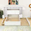 Lit plateforme en bois avec prises intégrées et amplement de rangement-302226804-302226806