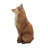 Seated Fox Sculpture
