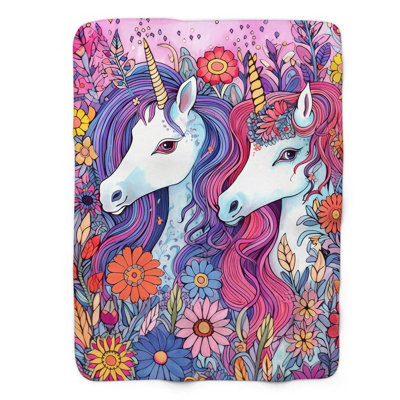 Sugar Plum Spectacular Stallion - 1 Piece Premium Throw Blanket