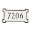 New Yorker 1 Line Address Plaque-1964993935-1963503393