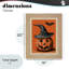Toile rétro avec cachet Jack-o-Lantern, design par Arlington Prints-1103527307