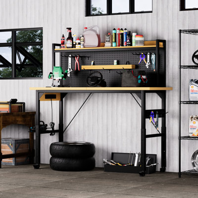 Solid Wood Armoire Desk