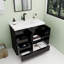 Meuble-lavabo autoportant avec tiroirs latéraux Carla-2065889998-2065890034