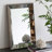 Silver Glass Framed Accent Mirror-379832881-335717980