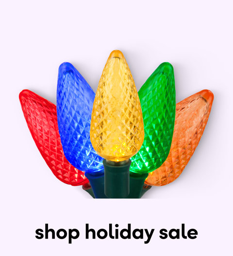 Multicolor holiday string lights — shop the holiday sale